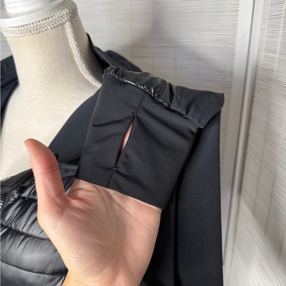 Pajar Cressy Stretch Puffer Black Size L Rain Repellant Thumb Holes Patch Logo - Picture 4 of 12